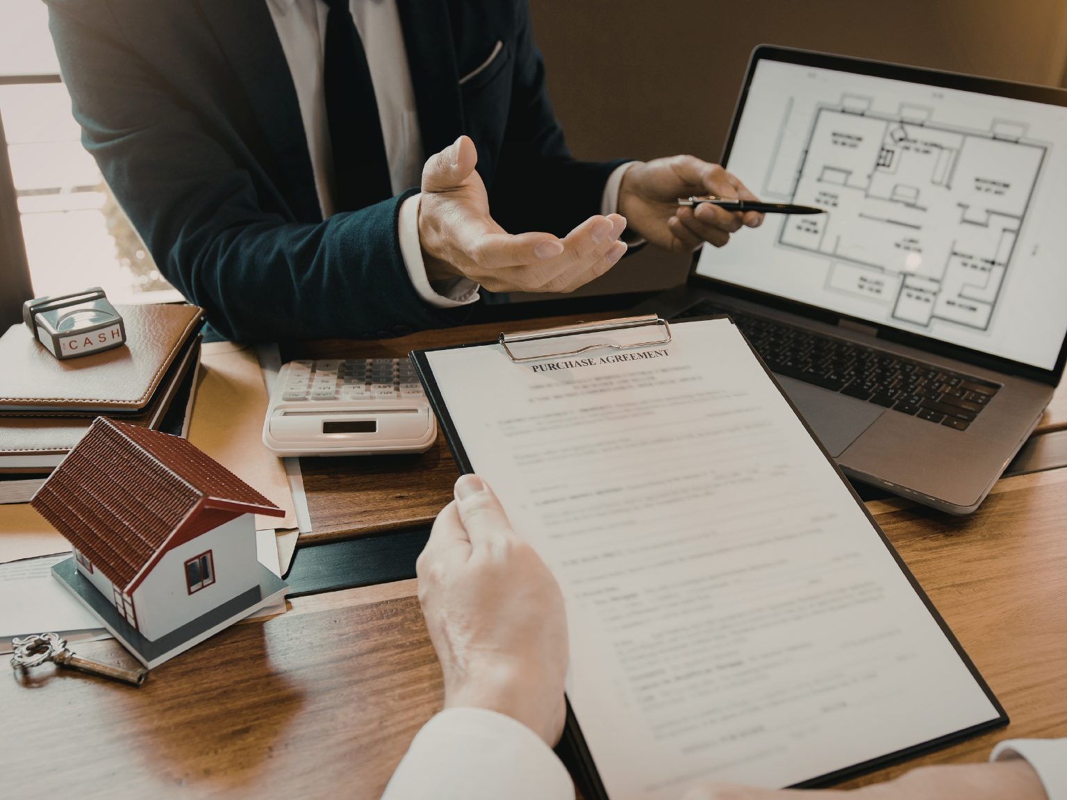 Real estate agent helping homeowner stop foreclosure in Haywood County NC