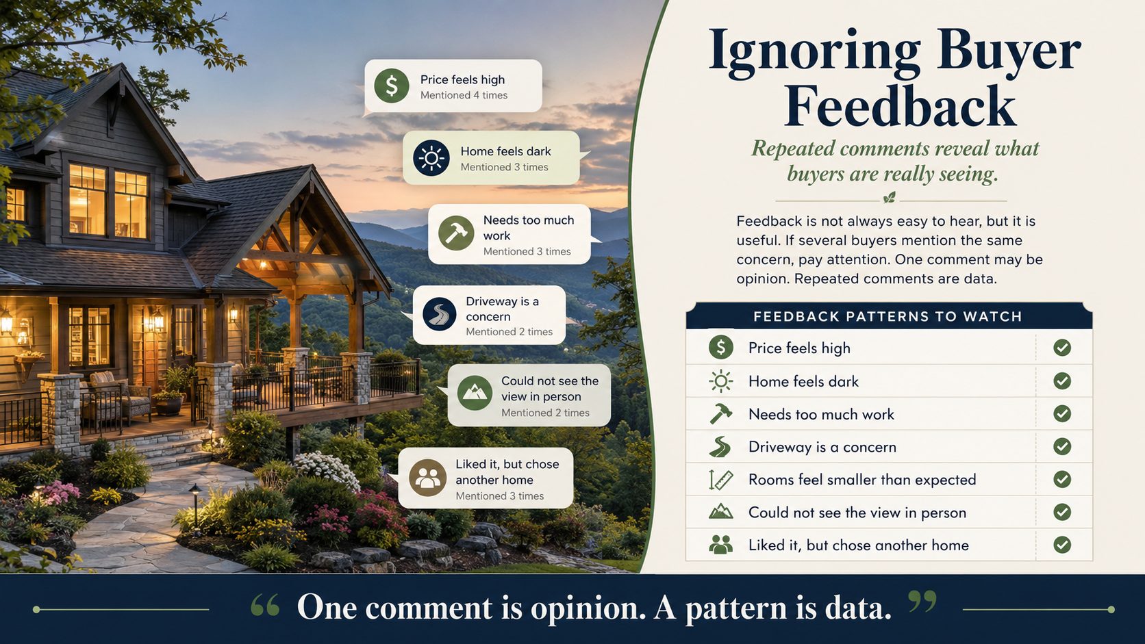 Ignoring Buyer Feedback
